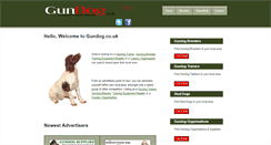 Desktop Screenshot of gundog.co.uk