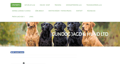Desktop Screenshot of gundog.de